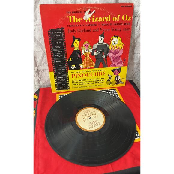 The Musical Score Of The Wizard Of Oz / The Song Hits From Walt Disney's MCA - Picture 1 of 6